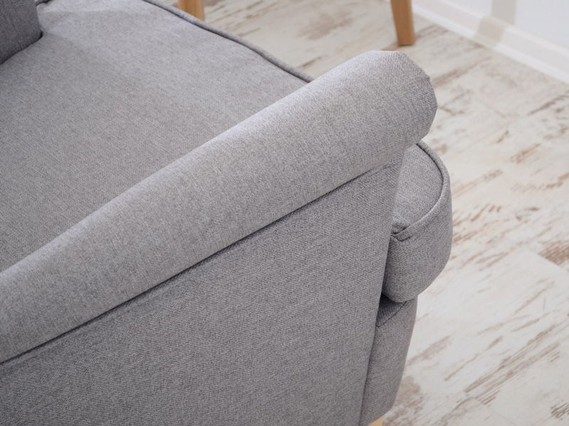 Kreslo ušiak Margis (sivá)