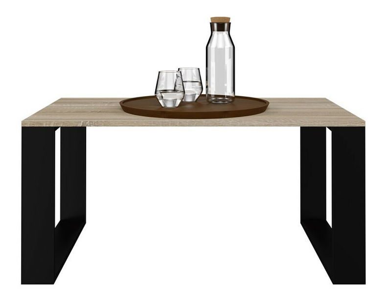 Măsuță de cafea Maduro 1 (stejar sonoma + negru)