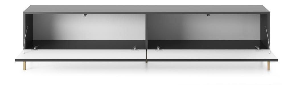 Tv szekrény/asztal Lamellito 175 (fekete)
