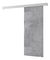 Tolóajtó 90 cm Sharlene I (beton + matt fehér + ezüst)