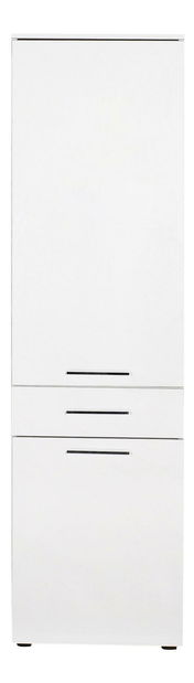 Policová skriňa Adralona (biela)