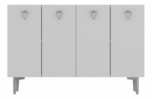 Skrinka Leya (biela + strieborná)