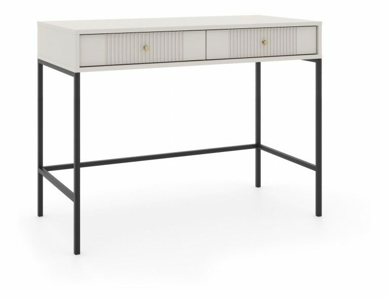 Toaletný stolík Isae 42 (kašmír + čierna)