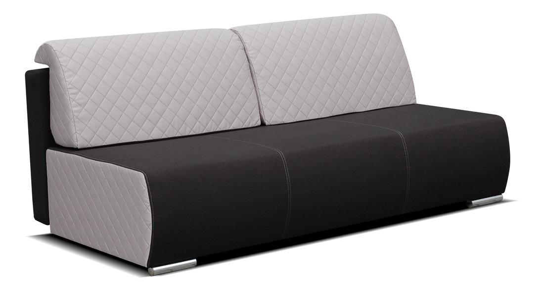 Pohovka trojsedačka Lavinia (čierna + svetlosivá)