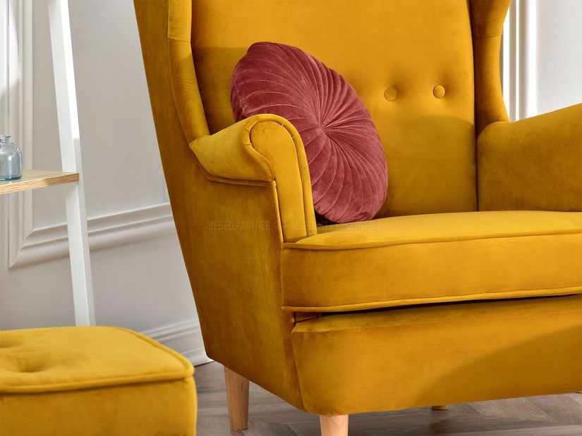 Fotoliu cu urechi Margis (mieros + nuc)