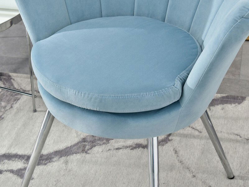 Fotel Lasair (kék + arany)