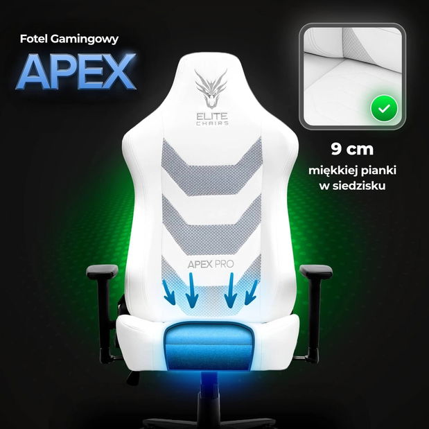 Felső fotel Agrario (fehér) 