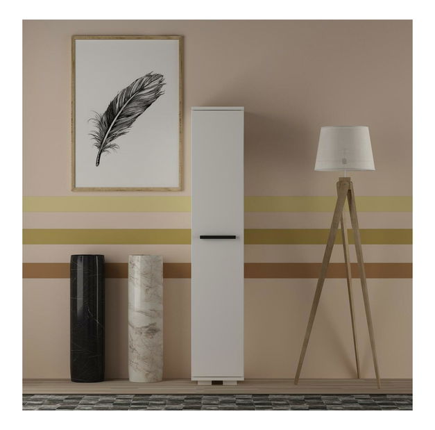 Policová skriňa Vipapo 8 (biela) 