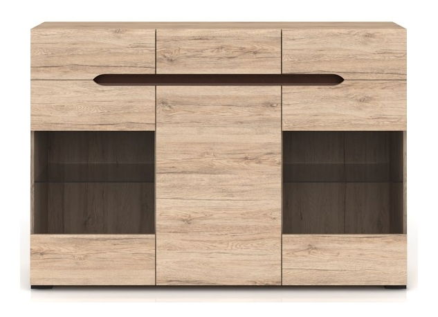 Vitrină Elpasso KOM2W1D3S