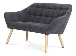 Kétszemélyes kanapé Atrevidos (sötétszürke)