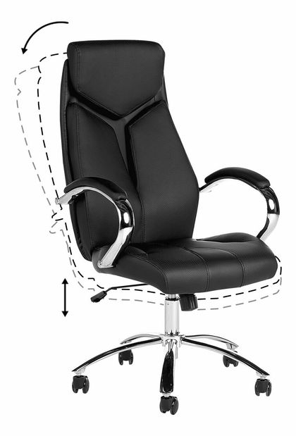 Kancelárske kreslo Felicia (čierna)