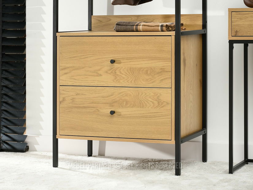 Raft Mutismo (stejar + negru)