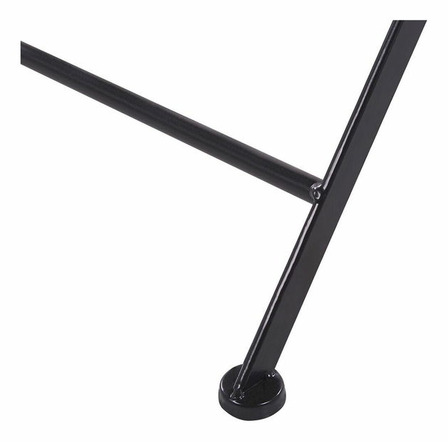 Set 2 buc scaune de grădină Cliff (negru)