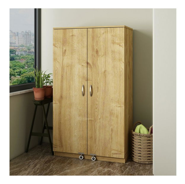 Potravinová kuchynská skrinka Passek (dub)