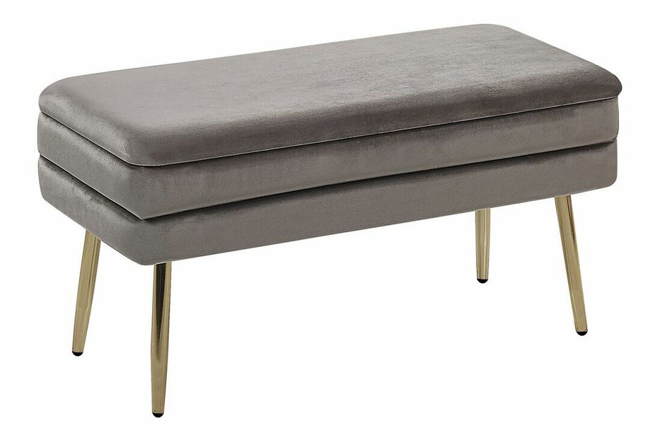 Lavica DUREM (sivá) (s úl. priestorom)