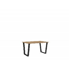 Masă de sufragerie Carol 138x67 (stejar lancelot) (pentru 4 6 persoane) *resigilate