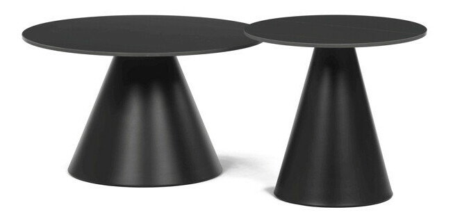 Masuță de cafea Cefix 18 (negru)