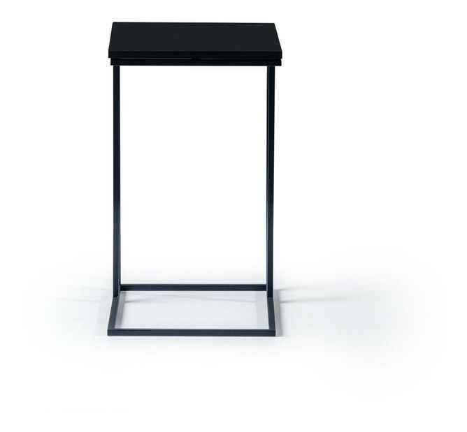 Kézi asztal Bettosola (fekete)