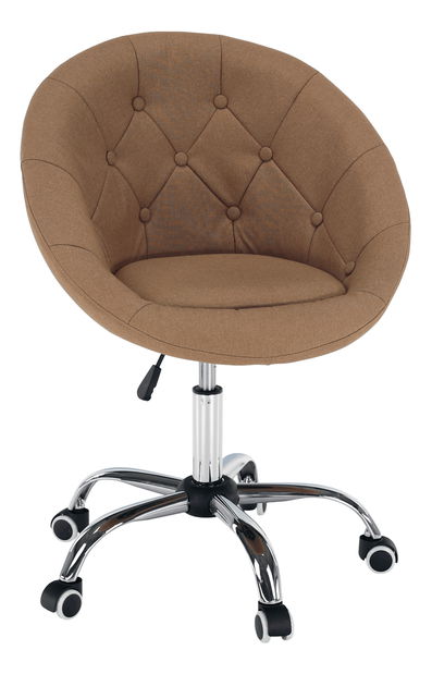 Fotoliu rotativ Guna New (maro deschis)