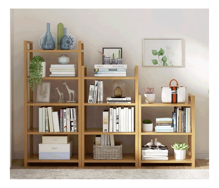 Regál 5-policový Andor TYP 3 (prírodný bambus)