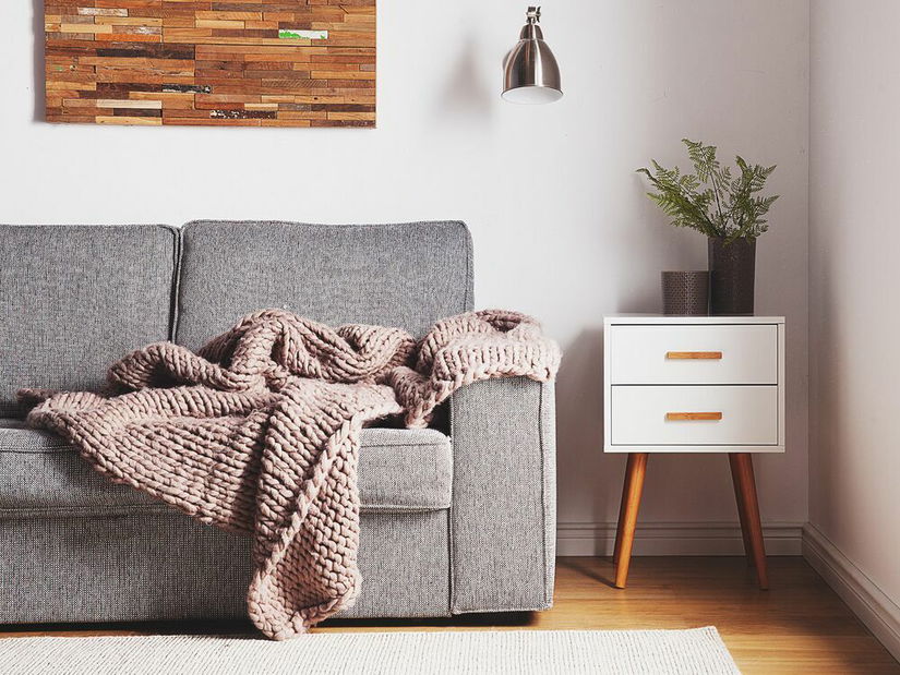 Éjjeliszekrény Alberta (fehér) kisebb (2 fiókkal) *kiárusítás