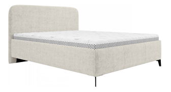 Manželská posteľ 140cm Karuzo  (biela)