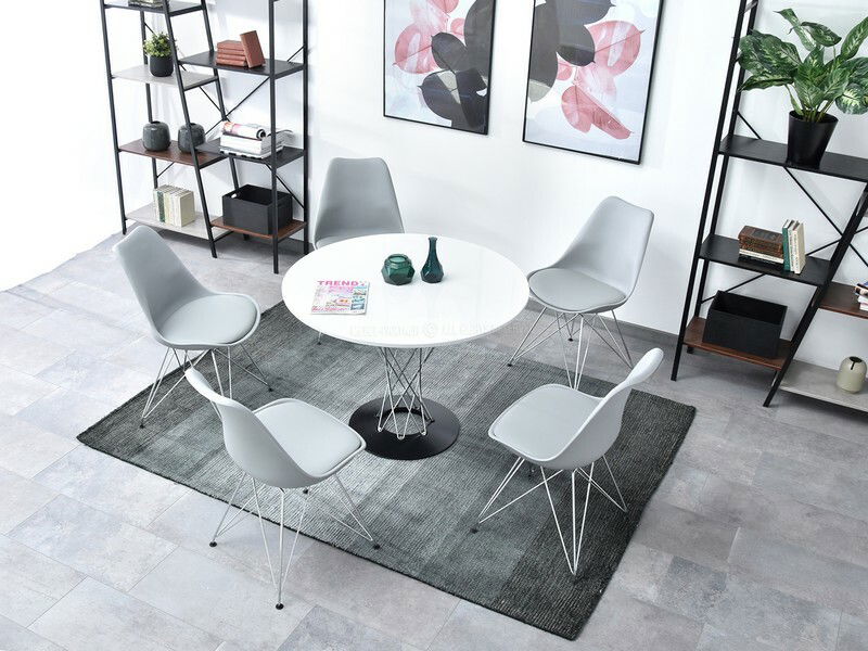 Szék Large Rod (szürke + króm)