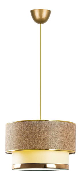 Stropna svjetiljka Mesagrande 2 (bež + zlatna)