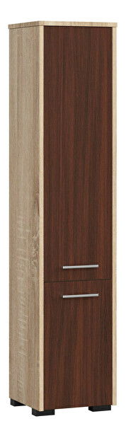 Dulap bucătărie Fulgor 2D 140 (stejar sonoma + wenge)