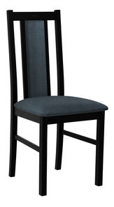 Scaun bucătărie Dalam XIV (negru + gri albastru)