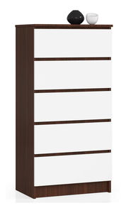 Comodă Kadir TYP3 (wenge + alb)