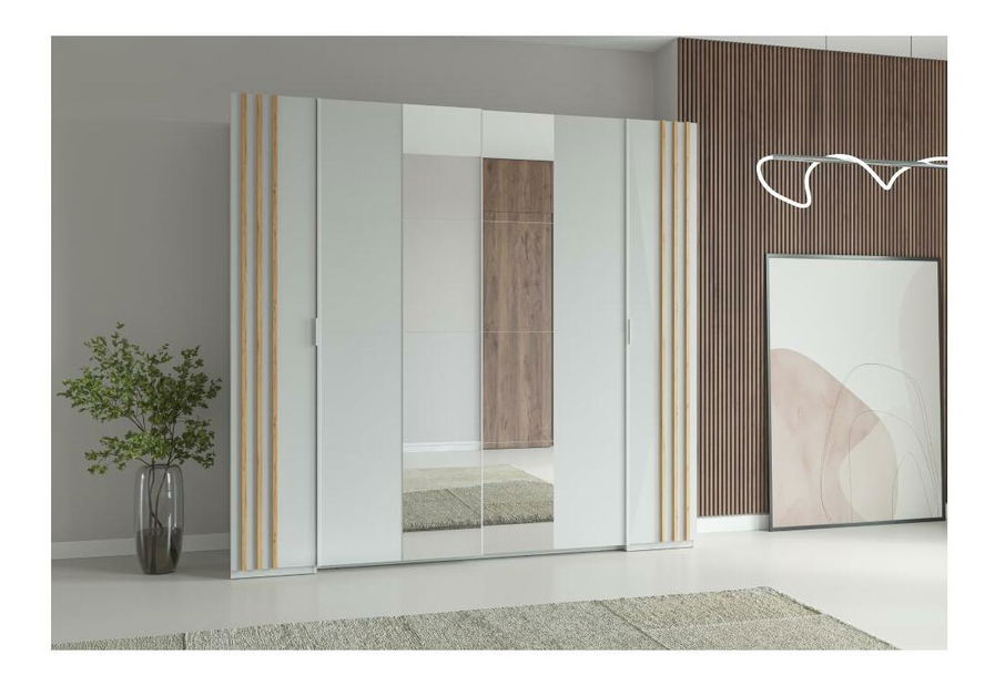 Ormar Frens (bijela + hrast artisan)