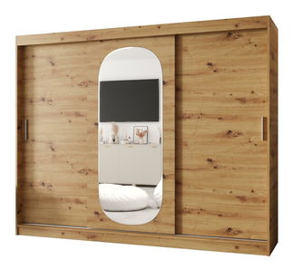 Šatníková skriňa 250 cm Ronny (dub artisan)