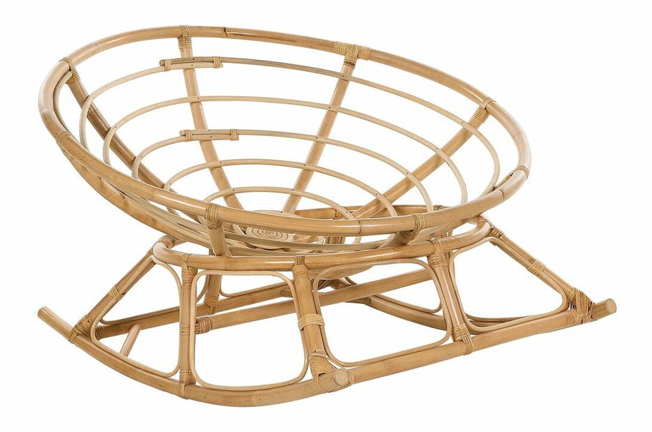 Set vrtnih stolica za ljuljanje (2 kom.) Orvza (prirodna)