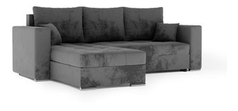 Rohová sedačka Josie (L) (tmavosivá)