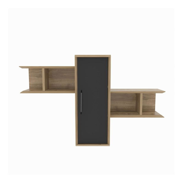 Policový systém Olidella (orech + čierna)