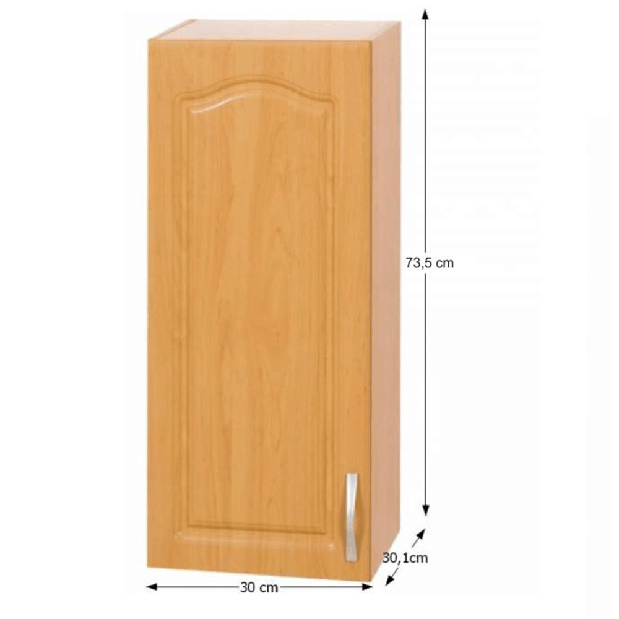 Dulap superior de bucătărie Leite MDF klasik W30