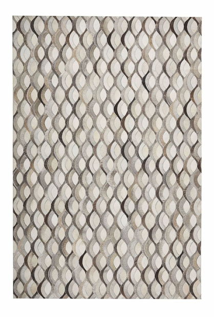 Koberec 140x200 cm KINNA (hnedá + béžová)