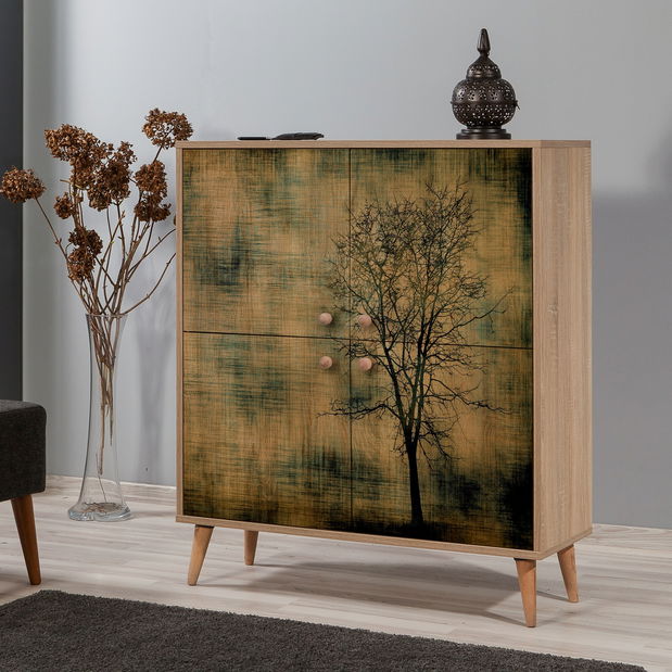 Ormarić Maluxe (hrast sonoma)