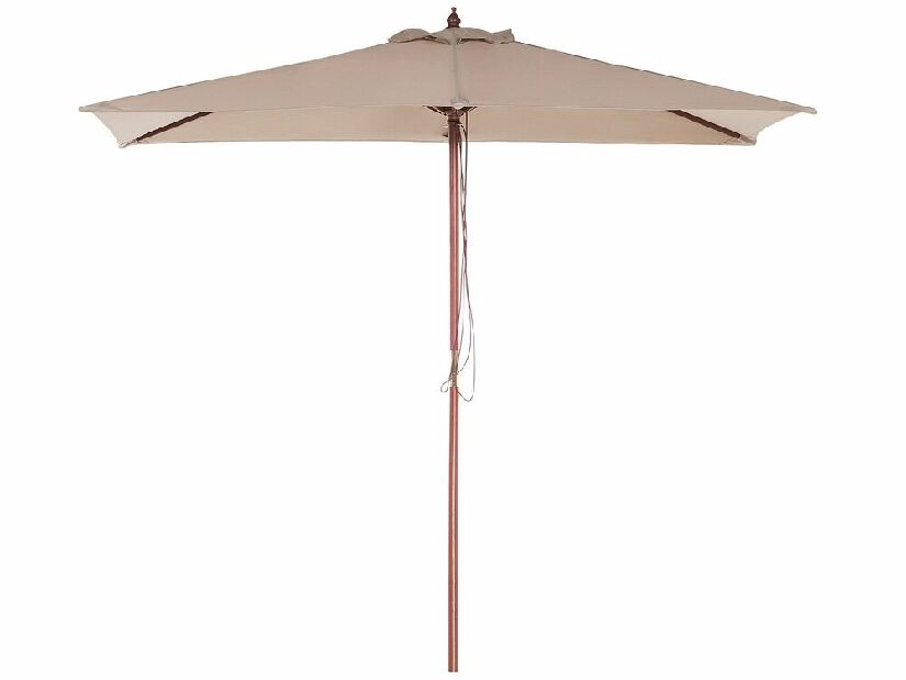 Umbrelă de grădină 144 cm FLAME (lemn) (bej nisipiu)