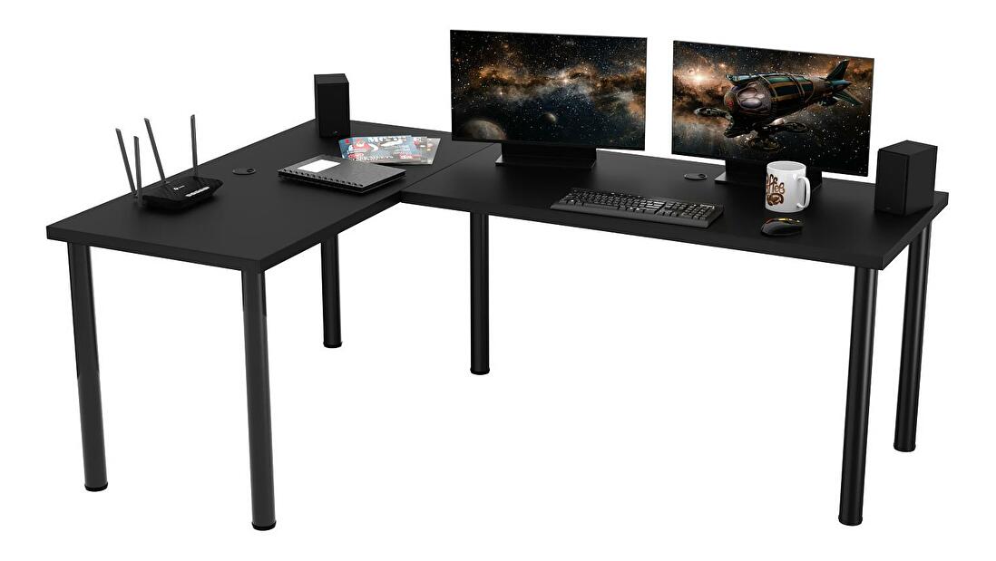 PC asztal N1 (fekete) 