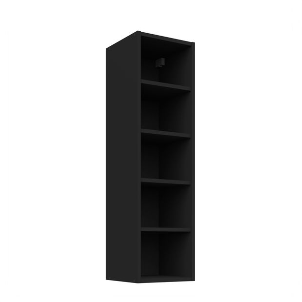 Raft superior de bucătărie Carminia 30 G-108 OTW (negru)