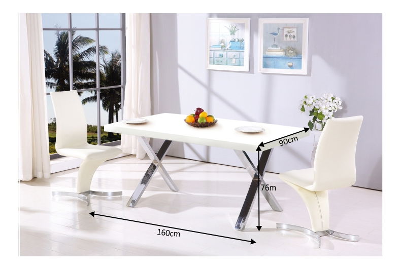 Masă de sufragerie Ansel (pentru 6 persoane)