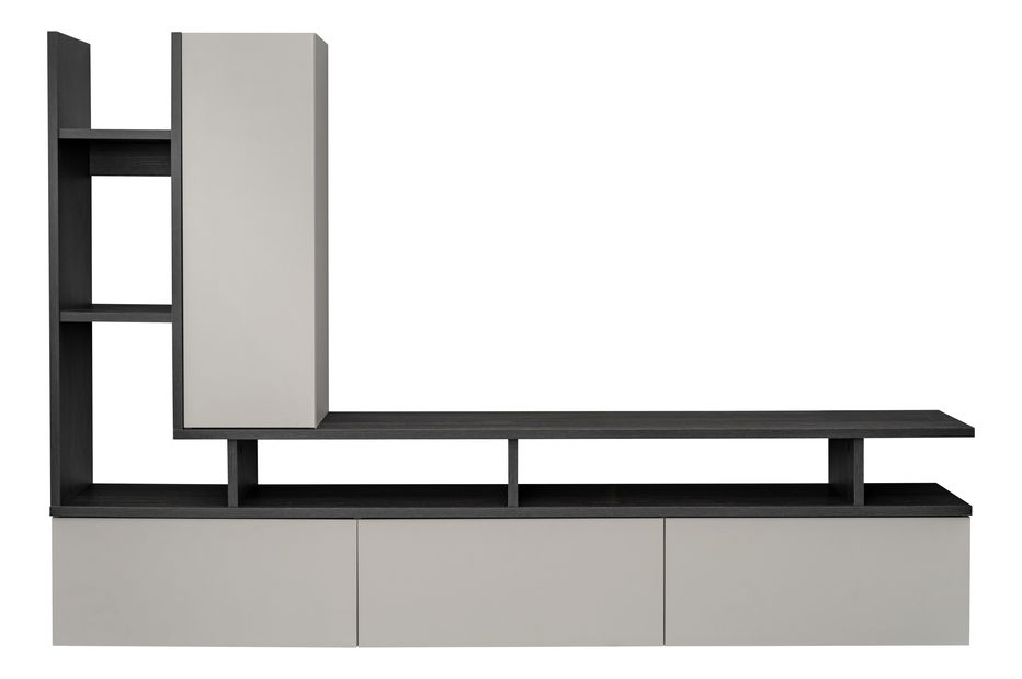 Mobilier living Tacan (cașmir + stejar grafit)