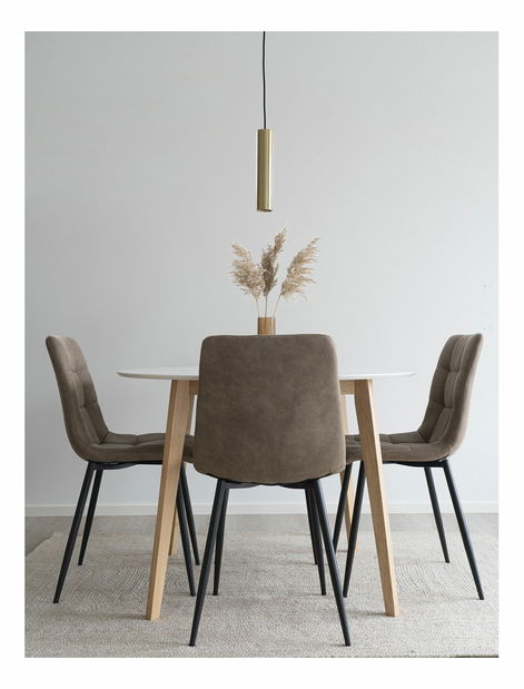 Jedálenský stôl Virelia 2 (biela)