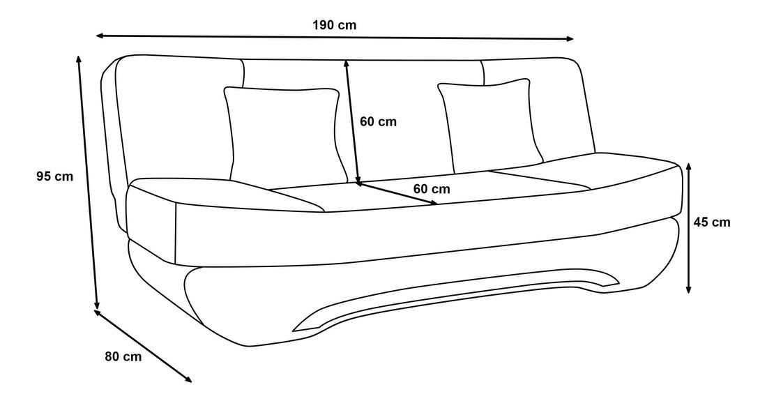 Trosjed Boalla (crna + siva)