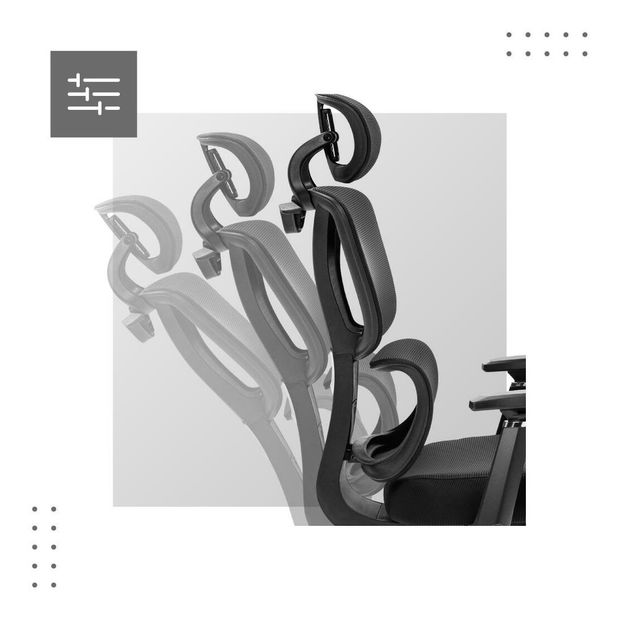 Scaun de birou Eclipse 4.6 (negru)