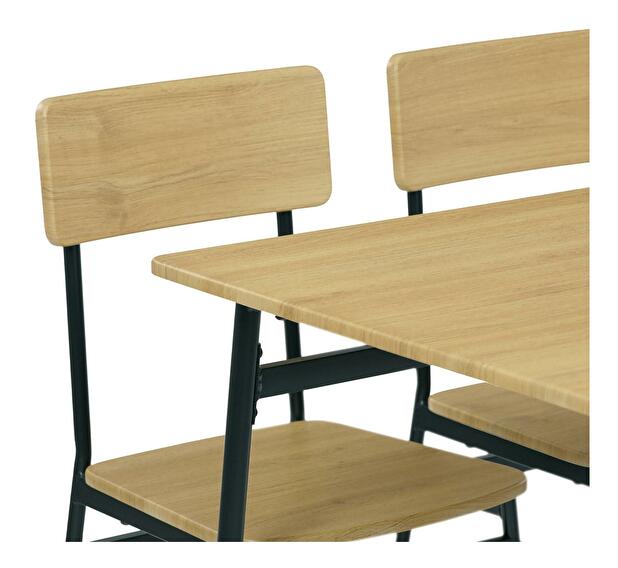 Set mobilier sufragerie Anasagasti 2 (stejar sălbatic) (pentru 4 persoane)