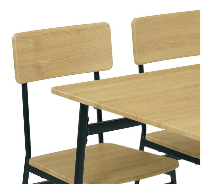 Blagovaonski set Anasagasti 2 (divlji hrast) (za 4 osobe)