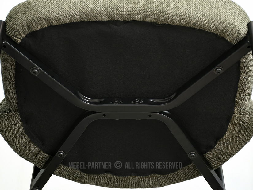 Stolica Ella (zelena + crna)